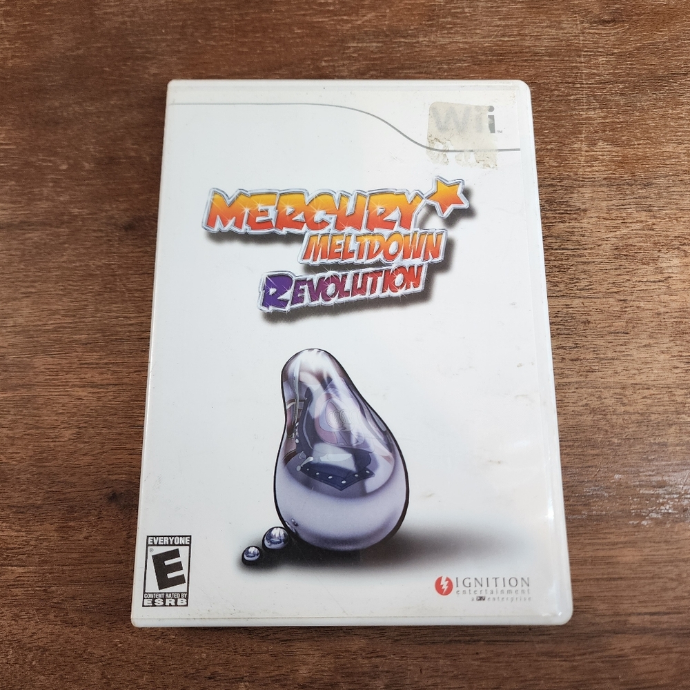 Nintendo Wii Mercury Meltdown Revolution Game CIB